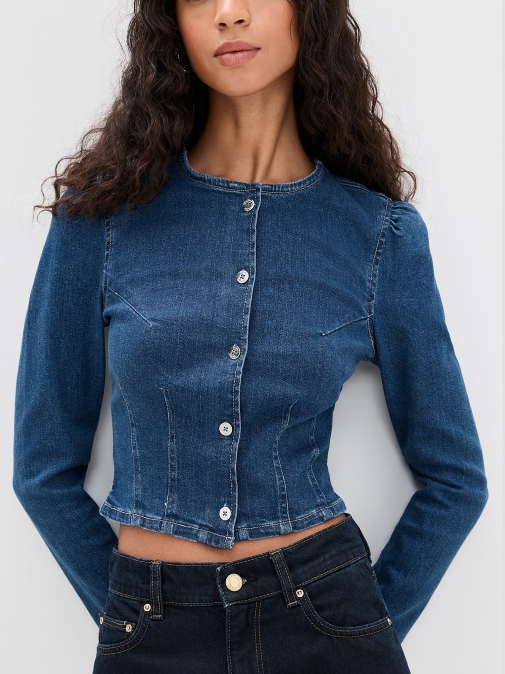 DL1961 Denim Fitted shirt